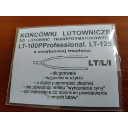 Koncówka lutownicza LT/L/I o zwiększonej trwałości